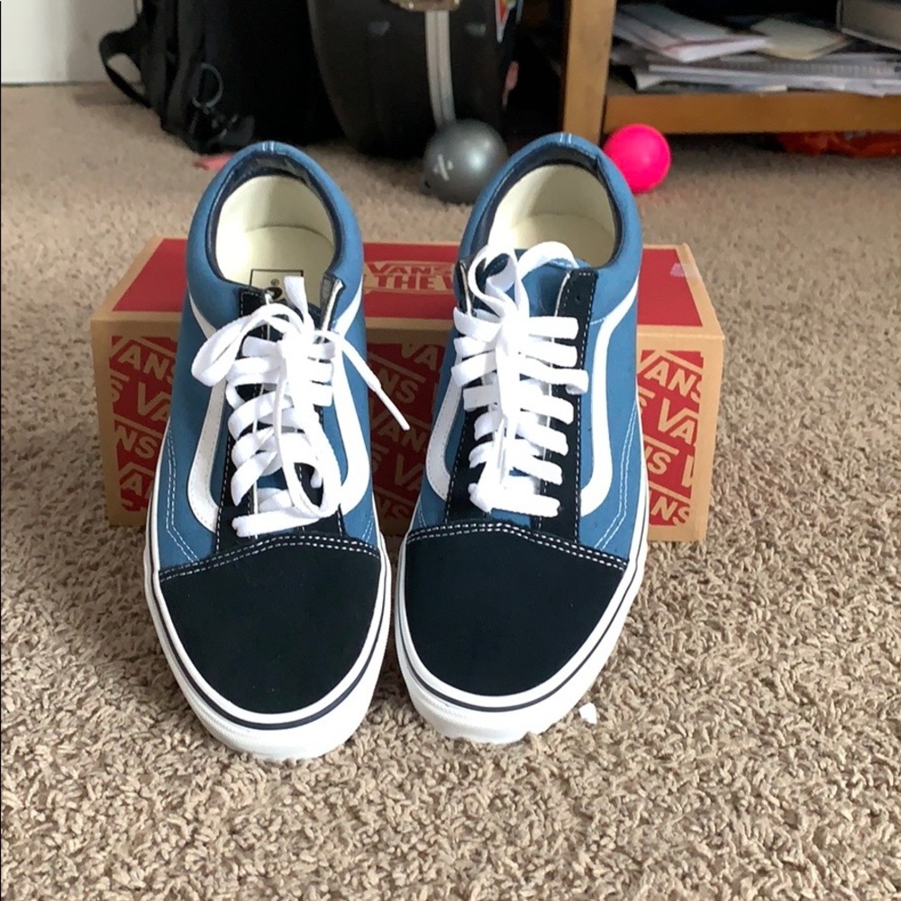 Blue/Navy Vans